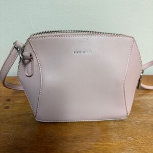 Pixie Mood Blush Pink Vegan Leather Crossbody Bag